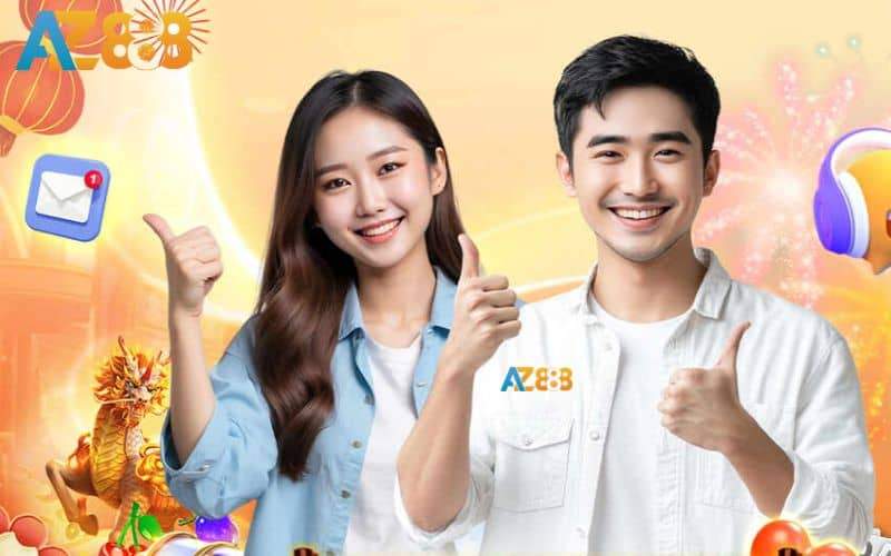 Liên hệ chăm sóc khách hàng để hỗ trợ đăng ký tài khoản AZ888