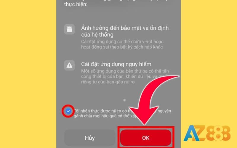 Nhấn OK để mở và bắt đầu trải nghiệm Nhấn OK để mở và bắt đầu trải nghiệm
