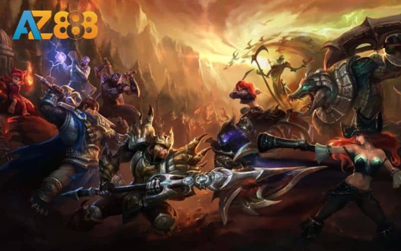 AZ888 cung cấp hàng trăm kèo cược LOL