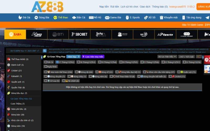 Hướng dẫn các bước đặt cược bóng bầu dục tại AZ888